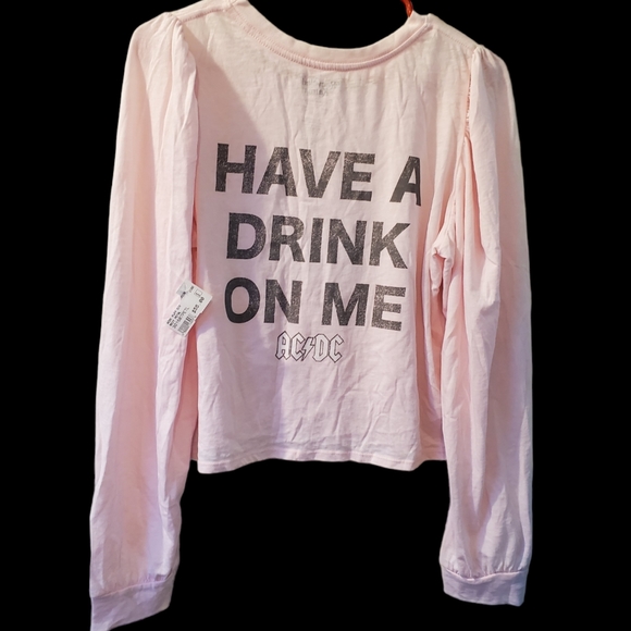 Recycled Karma AC/DC Shook Me All Night Long long sleeve tee - Picture 4 of 9